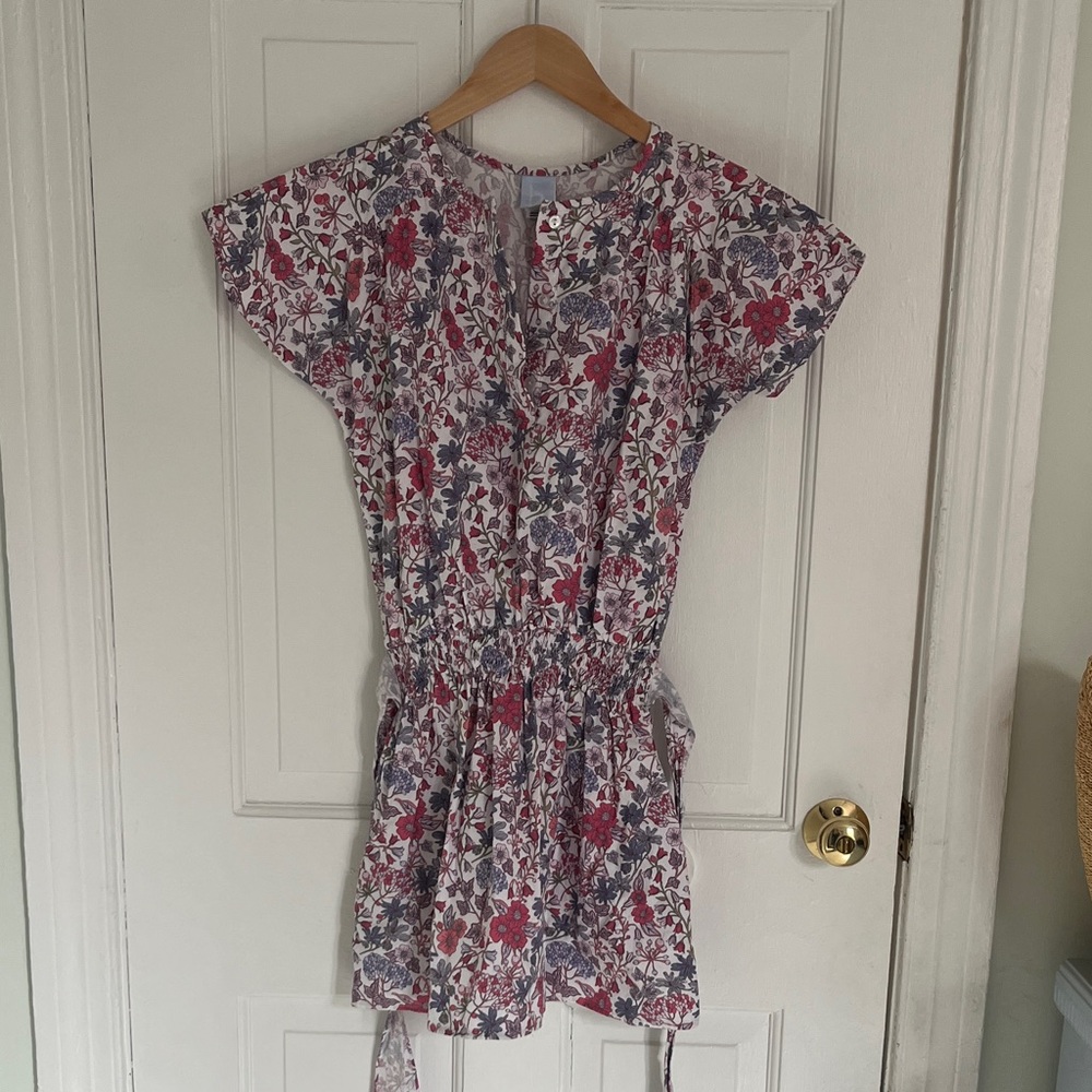 Bella bliss Floral Print dress with tie